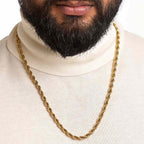 Mens Trending Lotus Chain With Free Gift