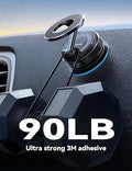 Magnetic Mobile Holder with Vacuum Suction, 360° Rotatable, Multi-Angle Adjustable, Universal Portable Phone Stand
